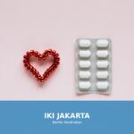 Ilustrasi kesehatan jantung yang sehat dan bahagia