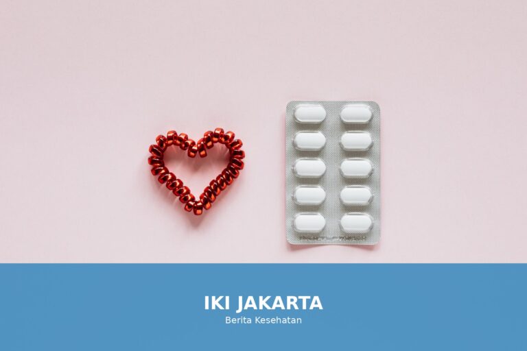 Ilustrasi kesehatan jantung yang sehat dan bahagia