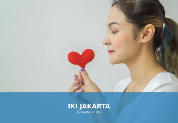 Ilustrasi kesehatan jantung yang sehat dan bugar