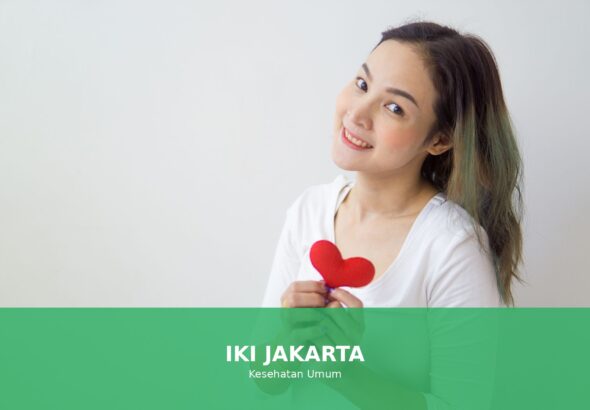Ilustrasi kesehatan jantung yang sehat dan bugar