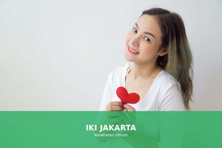 Ilustrasi kesehatan jantung yang sehat dan bugar