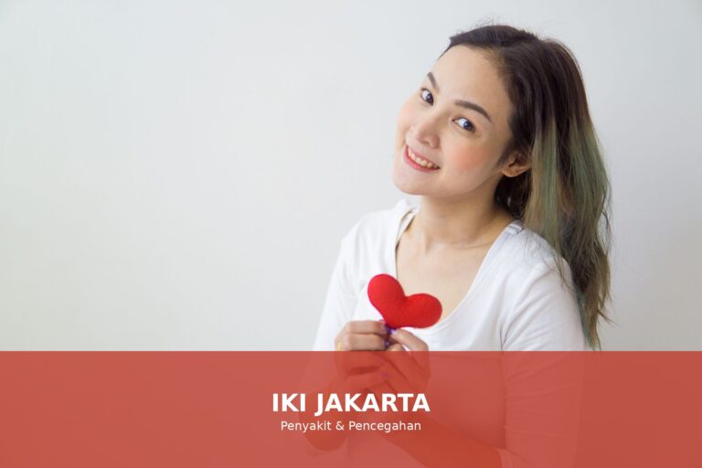 Ilustrasi kesehatan jantung yang sehat dan bugar