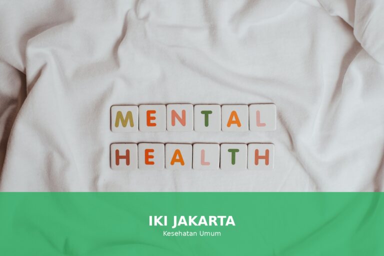 Ilustrasi kesehatan mental yang menunjukkan seseorang yang merasa tenang dan bahagia