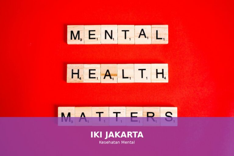 Gambar ilustrasi tentang kesehatan mental yang mendukung tema artikel