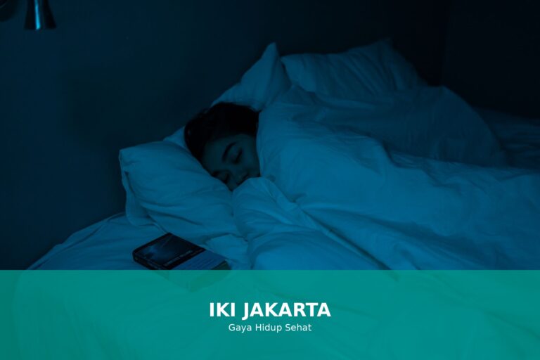 Ilustrasi orang tidur nyenyak di malam hari