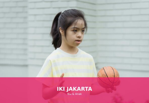 Ilustrasi anak yang beradaptasi dengan lingkungan baru