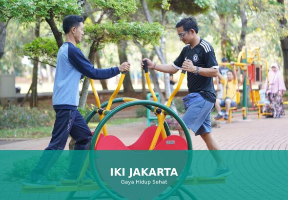 Ilustrasi kesehatan jantung yang sehat dan bugar