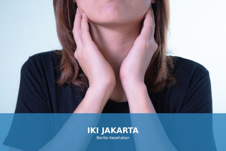 Ilustrasi kelenjar tiroid yang sehat dan berfungsi dengan baik.