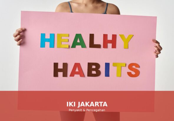 Ilustrasi kebiasaan sehat untuk pencernaan yang baik