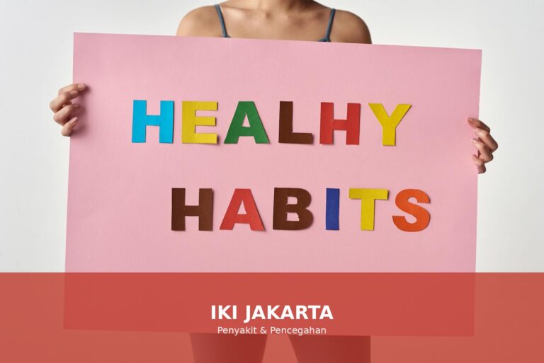 Ilustrasi kebiasaan sehat untuk pencernaan yang baik