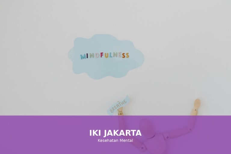 Ilustrasi kesehatan mental yang menggambarkan kebiasaan sehari-hari