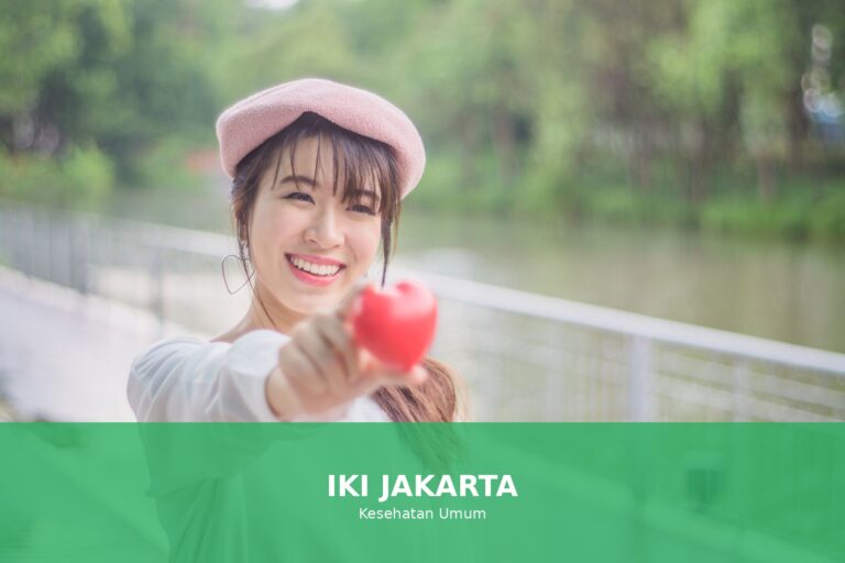 Ilustrasi kesehatan jantung yang sehat dan aktif
