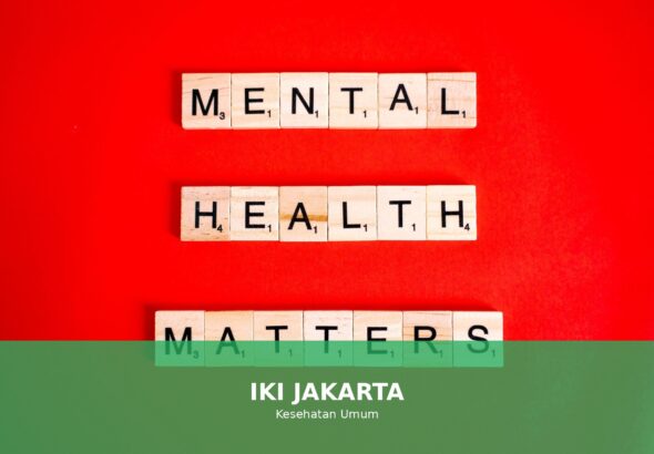Ilustrasi kesehatan mental yang mencerminkan kebiasaan sehari-hari