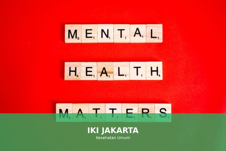 Ilustrasi kesehatan mental yang mencerminkan kebiasaan sehari-hari