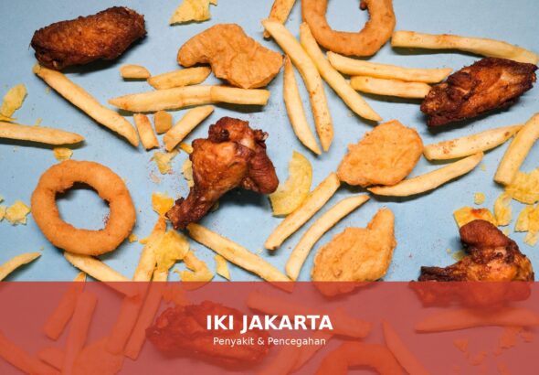 Ilustrasi tentang kolesterol tinggi dan kebiasaan sehat