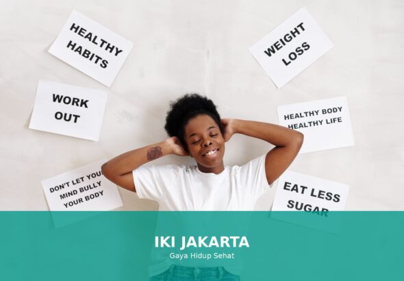Ilustrasi kebiasaan sehat yang bikin bahagia