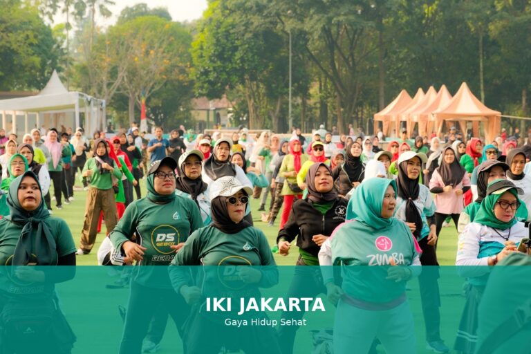Ilustrasi kebiasaan sehat untuk menjaga berat badan