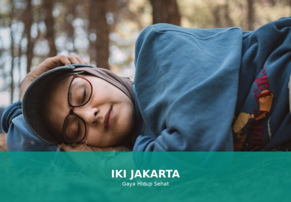 Ilustrasi tidur nyenyak dengan suasana yang tenang dan nyaman