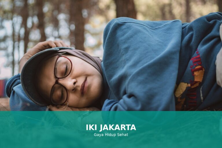 Ilustrasi tidur nyenyak dengan suasana yang tenang dan nyaman