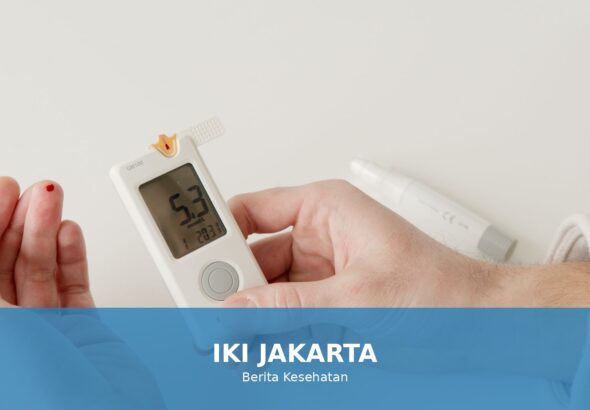 Ilustrasi gula darah tinggi dan kebiasaan sehat sehari-hari