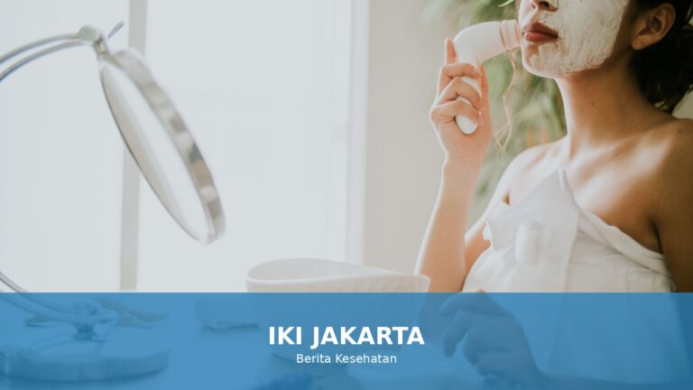 Ilustrasi kebiasaan sehat untuk kulit yang bersinar
