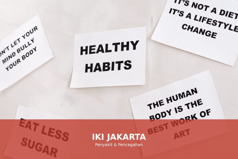 Ilustrasi kebiasaan sehat untuk jantung