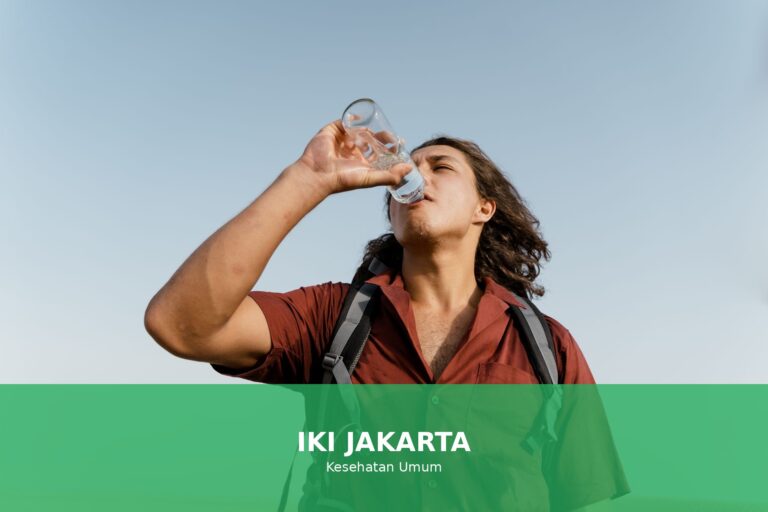 Ilustrasi dehidrasi dan cara mengatasinya dalam kehidupan sehari-hari