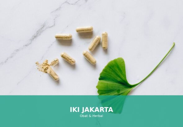 Gambar obat herbal alami yang menggambarkan berbagai jenis tanaman herbal yang umum digunakan.