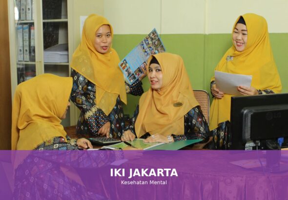 Ilustrasi tentang kecemasan dan kesehatan mental
