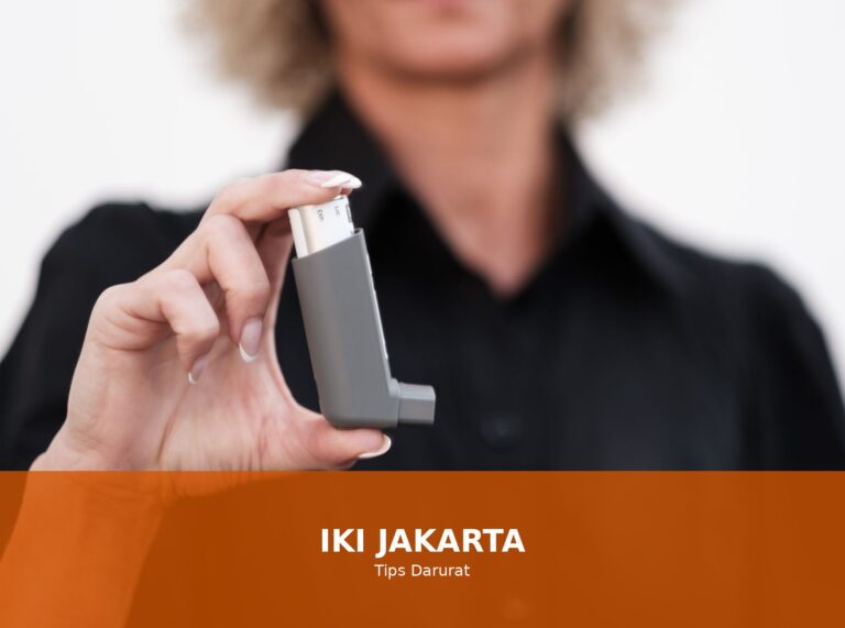 Ilustrasi tips darurat mengatasi serangan asma